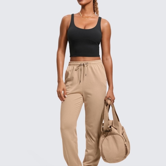 NWT CRZ YOGA Small women's Butterluxe U back longline sports bra - Picture 3 of 8